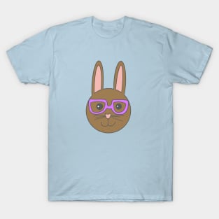Rabbit Wearing Glasses T-Shirt